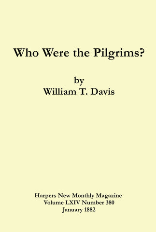 Who were the Pilgrims?