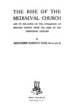 he Rise of the Mediaeval Church